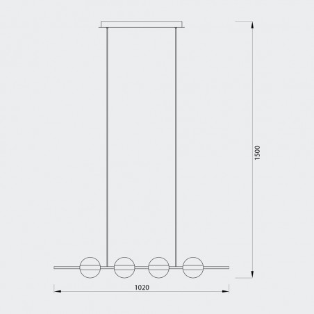 Bande de plafond LED Cuba (32W)