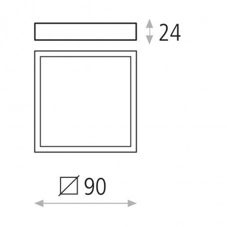 Plafonnier Led Roku (6W)