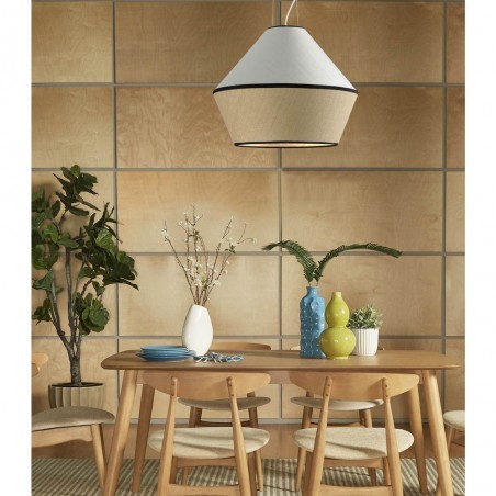 Lampe de plafond Uchiko Blanc