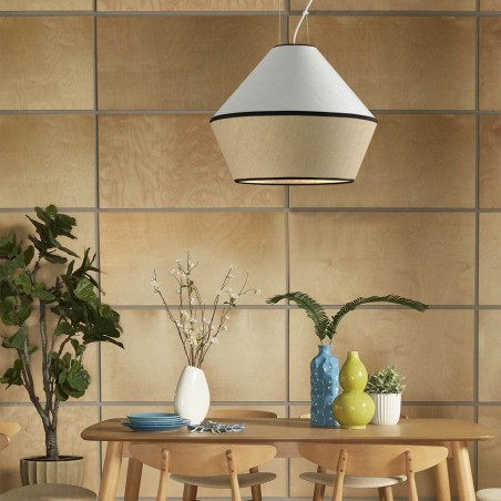 Lampe de plafond Uchiko Blanc