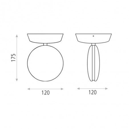Plafonnier Led Spectra (7W)