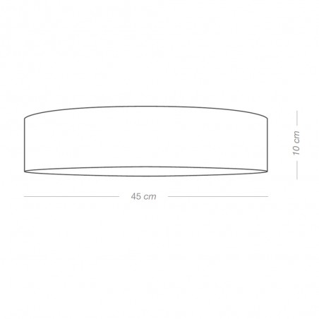 Plafonnier á LED Fersa 45 Or (36W)
