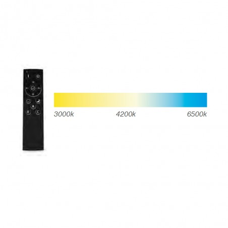 Plafonnier á LED Tino Blanc 45 Dimmable (24W)