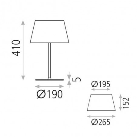Lampe a poser Stilo