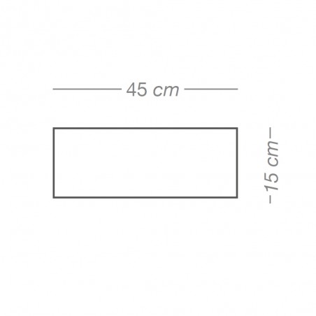 Plafonnier Tamil 45 Rouge