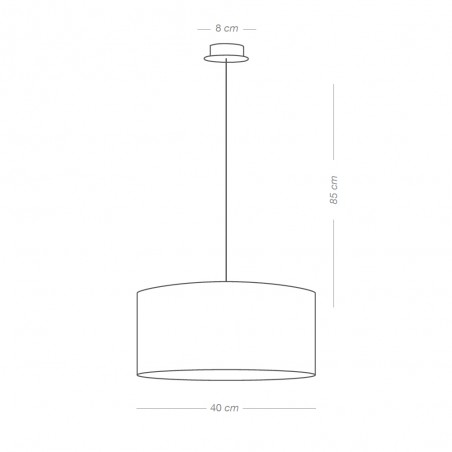 Lampe de plafond Nadira II