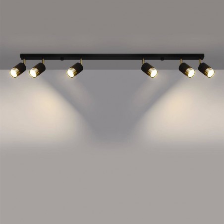 Réglette de plafond Nero (6 Lumieres)