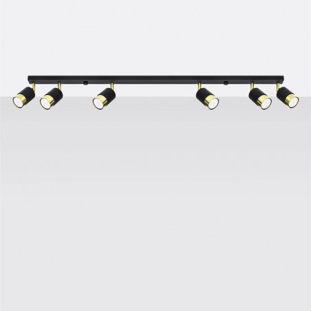 Réglette de plafond Nero (6 Lumieres)