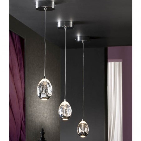 Lampe de suspension LED Rocío (1 lumière - 5W)