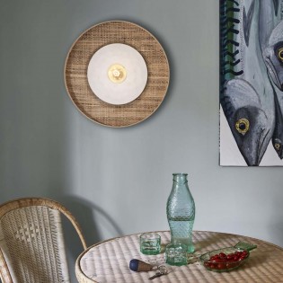 Applique Murale Portinatx L Blanc