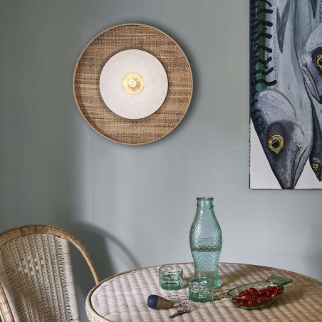 Applique Murale Portinatx L Blanc