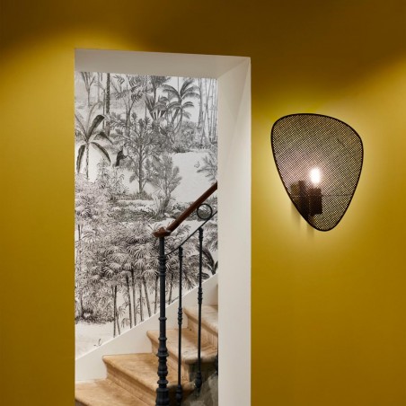 Applique Murale Screen Cannage Noir