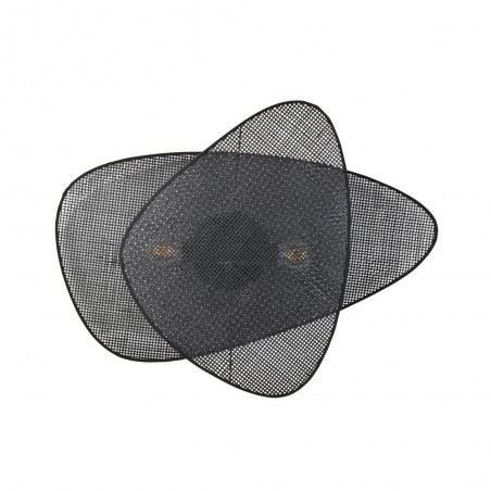 Applique Murale Screen Cannage Noir (2 lumieres)