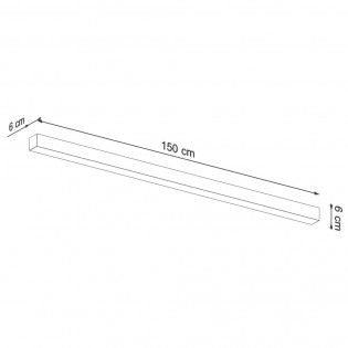Applique Murale Led Pinne (39W)