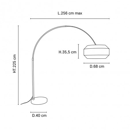 Lampadaire Cosiness