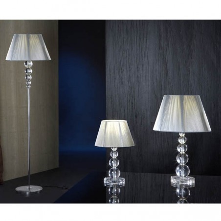 Lampe à poser Mercury petit Transparent