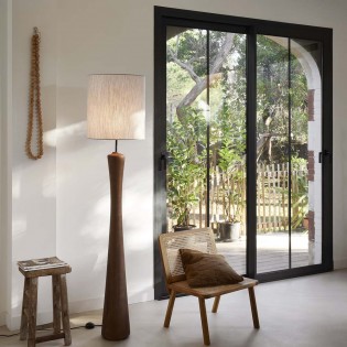 Lampadaire Mokuzaï Blanc