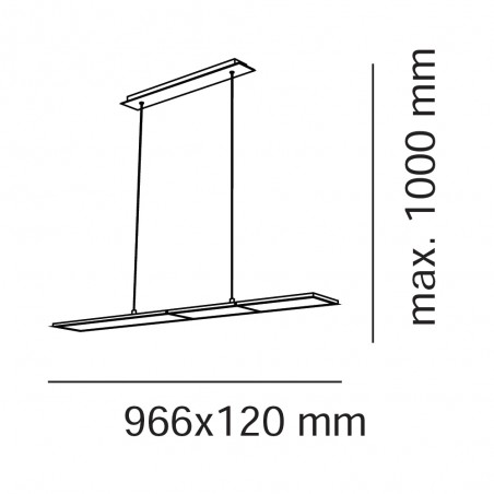 Plafonnier LED New Or (60W)