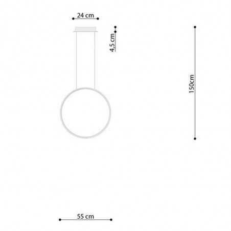 Lampe a suspensión Led Rio (30W) II