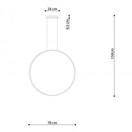 Lampe a suspensión Led Rio (50W) II