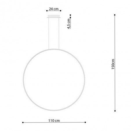 Lampe a suspensión Led Rio (70W) II