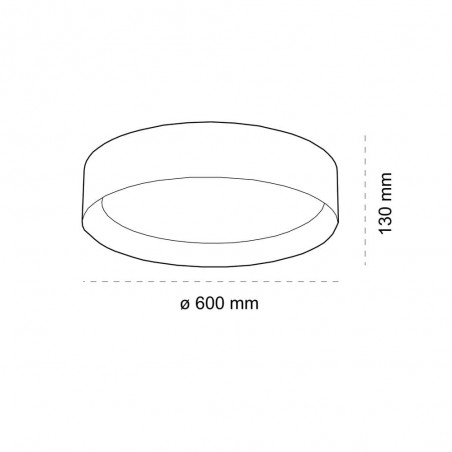 Plafonnier á LED Lea (60W)