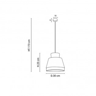 Lampe de suspension Singapour XM