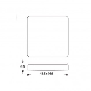 Plafonnier á LED Sever Star CCT (72W)