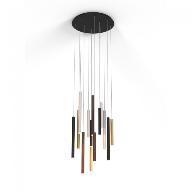 Lámpara colgante LED Cala (14x6W)