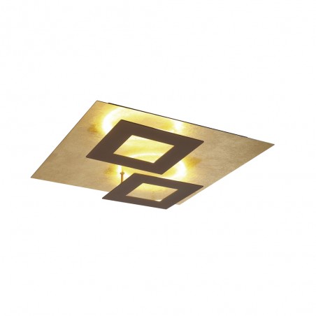Plafón de techo LED Dalia Oro (48W)