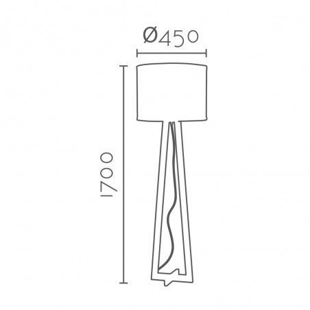 Lampadaire Cimboa