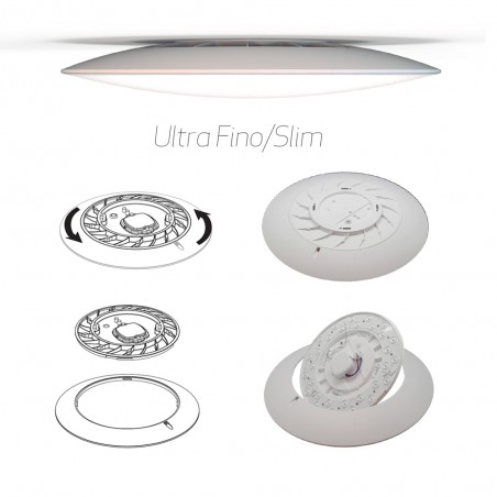 Plafón de techo LED Slim (24W)