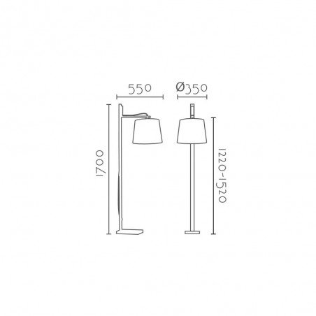 Lampadaire Gardenia