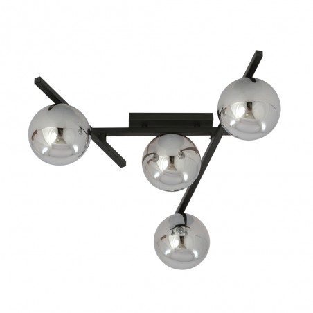 Plafonnier Tramas Graphite (4 lumieres)
