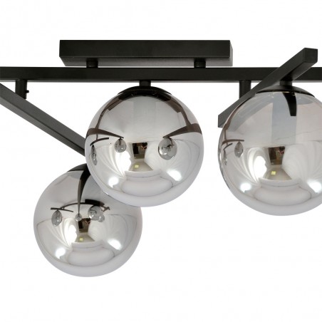 Plafonnier Tramas Graphite (4 lumieres)
