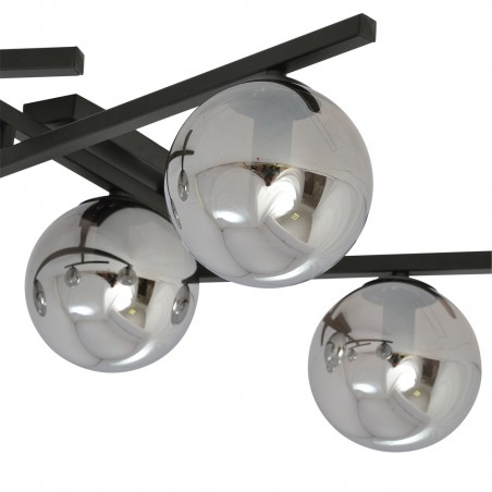 Plafonnier Tramas Graphite (4 lumieres)