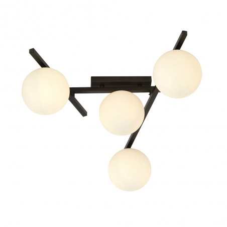 Plafonnier Tramas Opale (4 lumieres)