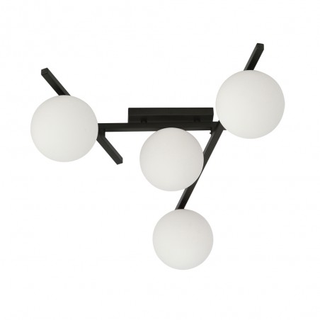 Plafonnier Tramas Opale (4 lumieres)