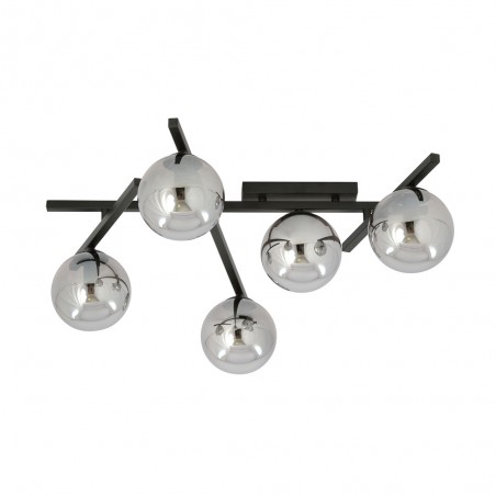Plafonnier Tramas Graphite (5 lumieres)