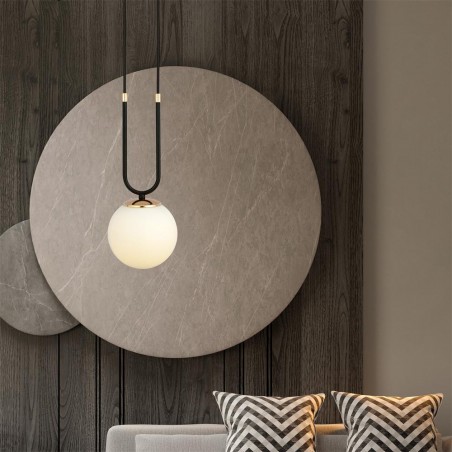 Lampe de plafond Megan Opal