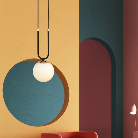 Lampe de plafond Megan Opal