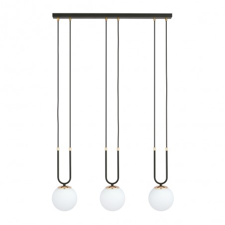 Lampe de plafond Megan Opal (3 lumieres)