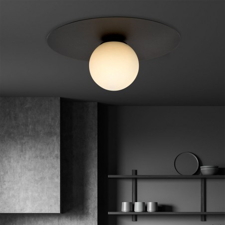 Plafonnier Ícaro Opal (1 lumiere)