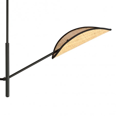 Lampe de plafond Cano Rotin (2 lumieres)
