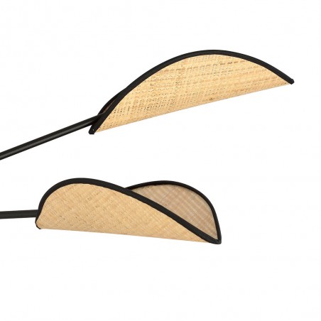 Lampe de plafond Cano Rotin (4 lumieres)