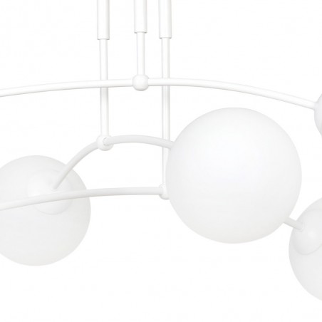 Plafonnier Mobis Blanc (6 lumieres)