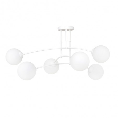 Plafonnier Mobis Blanc (6 lumieres)