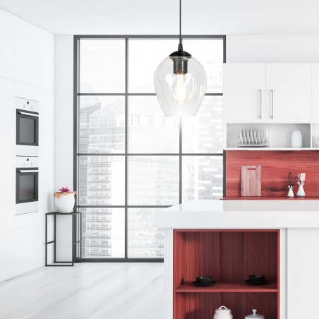 Lampe de plafond Domos Transparent