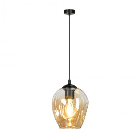 Lampe de plafond Domos Ambre