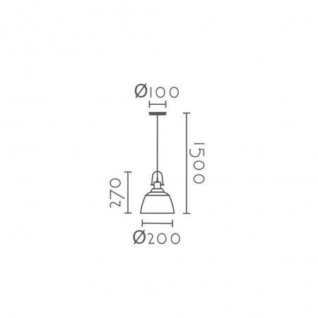 Lampe a suspension Samos